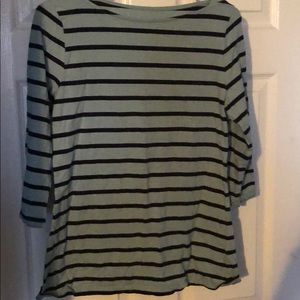 Three quarter length shirt strip